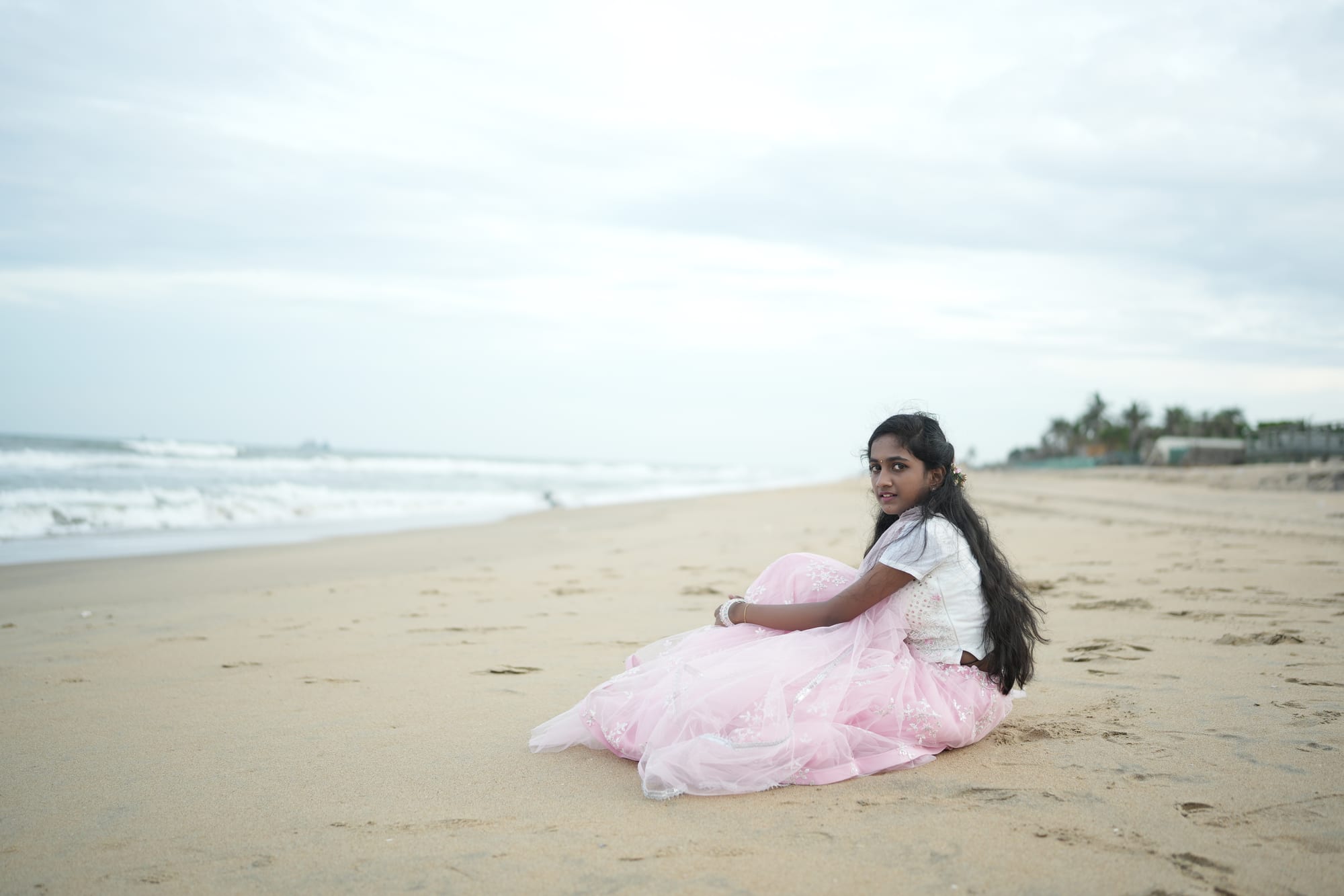 Coming-of-Age Ceremony in Coastal Portrait style